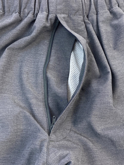 【中古品】【メンズ】 NAUTICA ノーティカ LOGO NYLON PANTS ロゴ ナイロンパンツ メンズ ボトムス 155-260617-KS-17-min サイズ：M カラー：グレー 万代Net店