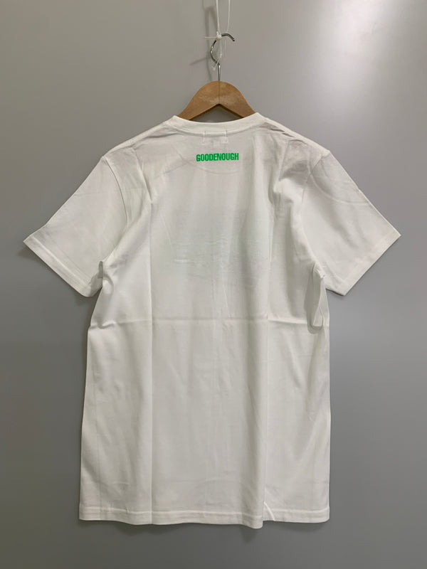 【中古品】【メンズ】 GOODENOUGH グッドイナフ ”THE REVOLUTIONARY” TEE ザ・レヴォリューショナリー ティーシャツ トップス 142-260522-SH-24-min サイズ：M カラー：ホワイト 万代Net店
