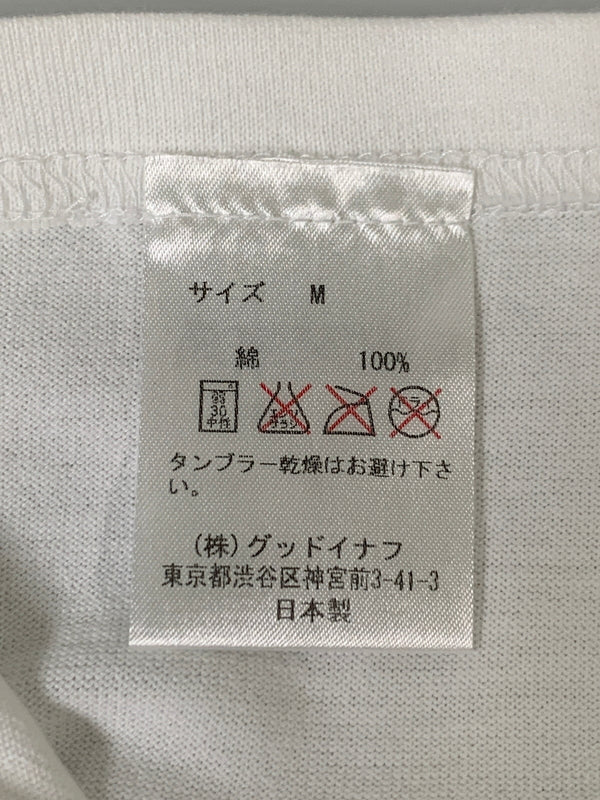 【中古品】【メンズ】 GOODENOUGH グッドイナフ ”THE REVOLUTIONARY” TEE ザ・レヴォリューショナリー ティーシャツ トップス 142-260522-SH-24-min サイズ：M カラー：ホワイト 万代Net店