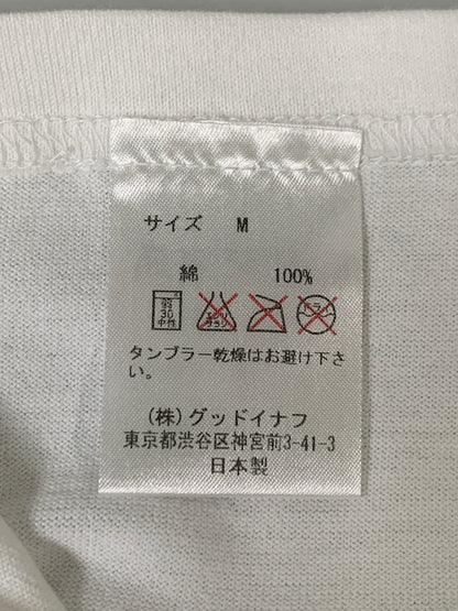 【中古品】【メンズ】 GOODENOUGH グッドイナフ ”THE REVOLUTIONARY” TEE ザ・レヴォリューショナリー ティーシャツ トップス 142-260522-SH-24-min サイズ：M カラー：ホワイト 万代Net店