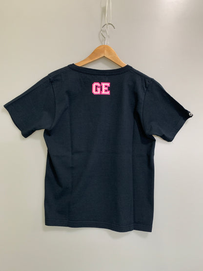 【中古品】【メンズ】 GOODENOUGH X CHAMPION グッドイナフ チャンピオン GE-137006 ROCK TEE ロックプリントT 半袖Tシャツ 142-260615-kt-24-min サイズ：S カラー：ブラック 万代Net店