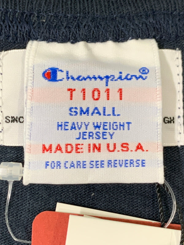 【中古品】【メンズ】 GOODENOUGH X CHAMPION グッドイナフ チャンピオン GE-137006 ROCK TEE ロックプリントT 半袖Tシャツ 142-260615-kt-24-min サイズ：S カラー：ブラック 万代Net店