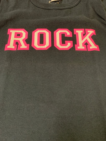 【中古品】【メンズ】 GOODENOUGH X CHAMPION グッドイナフ チャンピオン GE-137006 ROCK TEE ロックプリントT 半袖Tシャツ 142-260615-kt-24-min サイズ：S カラー：ブラック 万代Net店