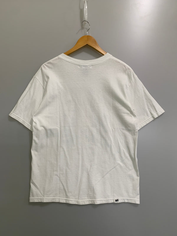 【中古品】【メンズ】 RESONATE リゾネイト 00’s NOT IN YOUR WAVE TEE 00年代 ノット・イン・ユア・ウェイブ ティーシャツ トップス 146-260522-SH-15-min サイズ：M カラー：ホワイト 万代Net店