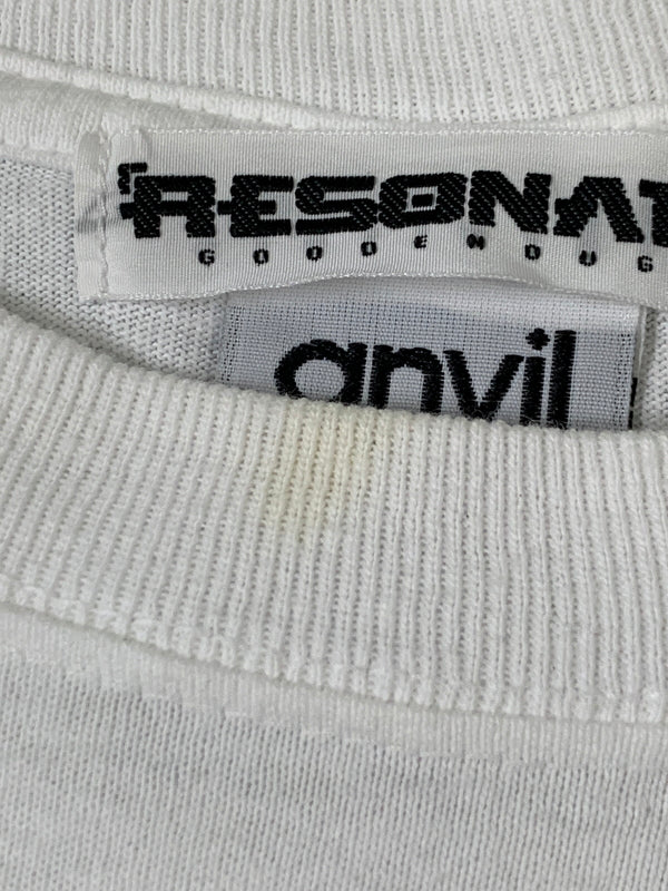 【中古品】【メンズ】 RESONATE リゾネイト 00’s NOT IN YOUR WAVE TEE 00年代 ノット・イン・ユア・ウェイブ ティーシャツ トップス 146-260522-SH-15-min サイズ：M カラー：ホワイト 万代Net店