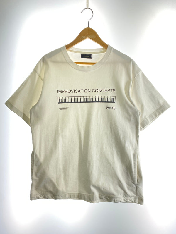 【中古品】【メンズ】 UNDERCOVER アンダーカバー 17SS IMPROVISATION CONCEPTS PIANO BIGT UCS4892-1 2017年春夏 インプロヴィゼーション コンセプツ ピアノ 140-260617-KS-01-min サイズ：2 カラー：ホワイト 万代Net店
