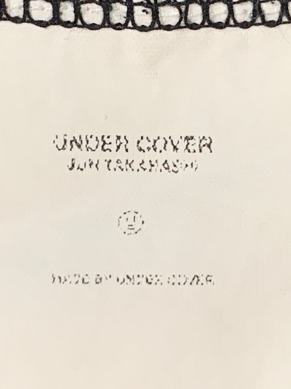 【現状渡し品】【メンズ】 UNDERCOVER アンダーカバー 02AW 魔女期 3億円事件 TEE ショートスリーブ プリントT 半袖Tシャツ 140-260615-kt-26-min サイズ：M カラー：ブラック 万代Net店