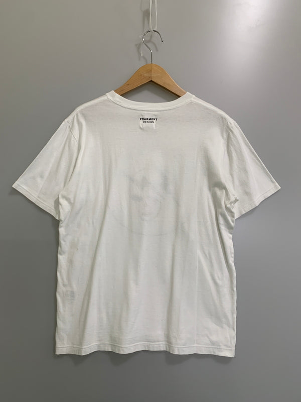 【中古品】【メンズ】 LEVI'S FENOM ×FRAGMENT リーバイス フェノム フラグメント SKULL LOGO TEE スカルロゴ 半袖Tシャツ 146-260615-kt-23-min サイズ：M カラー：ホワイト 万代Net店