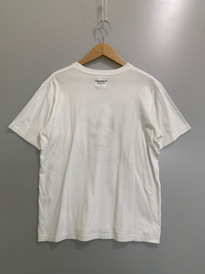 【中古品】【メンズ】 LEVI'S FENOM ×FRAGMENT リーバイス フェノム フラグメント SKULL LOGO TEE スカルロゴ 半袖Tシャツ 146-260615-kt-23-min サイズ：M カラー：ホワイト 万代Net店