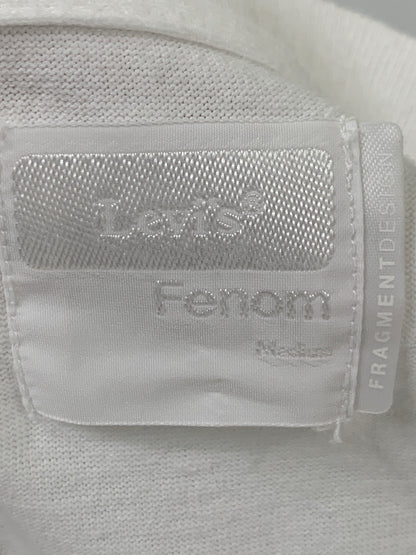 【中古品】【メンズ】 LEVI'S FENOM ×FRAGMENT リーバイス フェノム フラグメント SKULL LOGO TEE スカルロゴ 半袖Tシャツ 146-260615-kt-23-min サイズ：M カラー：ホワイト 万代Net店