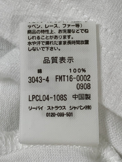【中古品】【メンズ】 LEVI'S FENOM ×FRAGMENT リーバイス フェノム フラグメント SKULL LOGO TEE スカルロゴ 半袖Tシャツ 146-260615-kt-23-min サイズ：M カラー：ホワイト 万代Net店