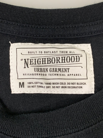 【中古品】【メンズ】 NEIGHBORHOOD ×C.E. ネイバーフット シーイー SS TEE プリントT 半袖Tシャツ 142-260615-kt-22-min サイズ：M カラー：ブラック 万代Net店