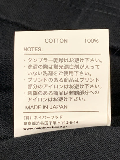 【中古品】【メンズ】 NEIGHBORHOOD ×C.E. ネイバーフット シーイー SS TEE プリントT 半袖Tシャツ 142-260615-kt-22-min サイズ：M カラー：ブラック 万代Net店