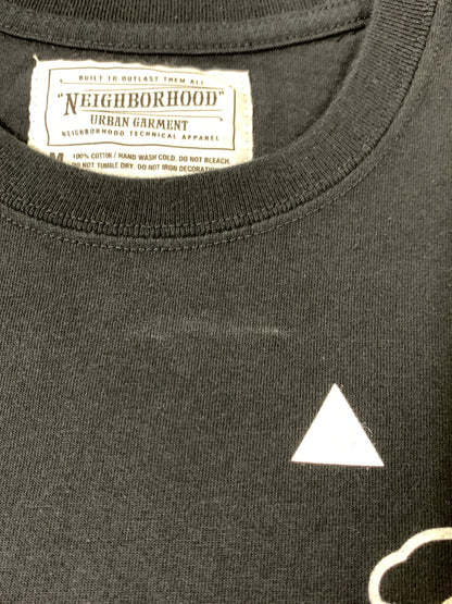 【中古品】【メンズ】 NEIGHBORHOOD ×C.E. ネイバーフット シーイー SS TEE プリントT 半袖Tシャツ 142-260615-kt-22-min サイズ：M カラー：ブラック 万代Net店
