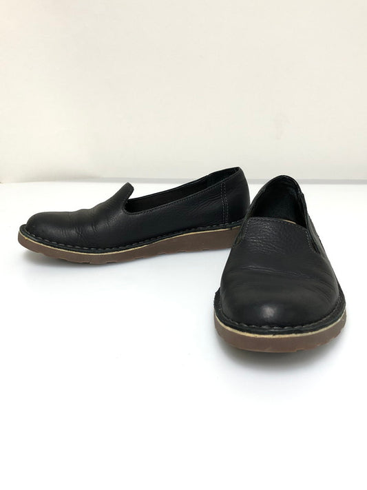 【中古品】【メンズ】 LL BEAN エルエルビーン 507146 LEATHER SLIP ON LOAFERS 靴 シューズ スリッポン 146-260508-AS-112-min サイズ：7.5 midium カラー：ブラック 万代Net店