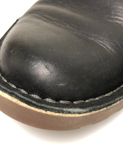 【中古品】【メンズ】 LL BEAN エルエルビーン 507146 LEATHER SLIP ON LOAFERS 靴 シューズ スリッポン 146-260508-AS-112-min サイズ：7.5 midium カラー：ブラック 万代Net店