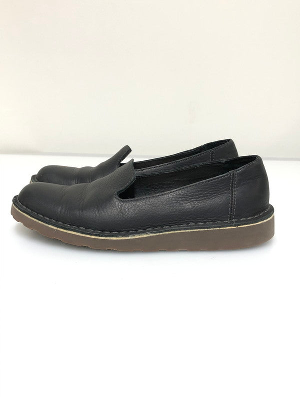 【中古品】【メンズ】 LL BEAN エルエルビーン 507146 LEATHER SLIP ON LOAFERS 靴 シューズ スリッポン 146-260508-AS-112-min サイズ：7.5 midium カラー：ブラック 万代Net店