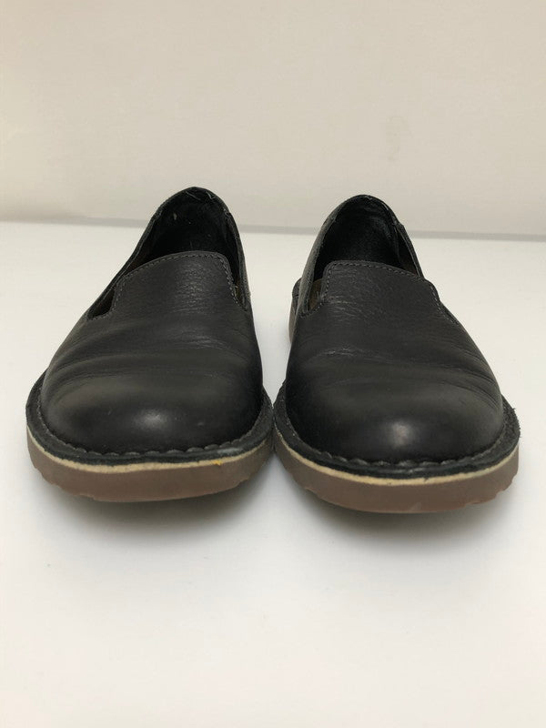 【中古品】【メンズ】 LL BEAN エルエルビーン 507146 LEATHER SLIP ON LOAFERS 靴 シューズ スリッポン 146-260508-AS-112-min サイズ：7.5 midium カラー：ブラック 万代Net店