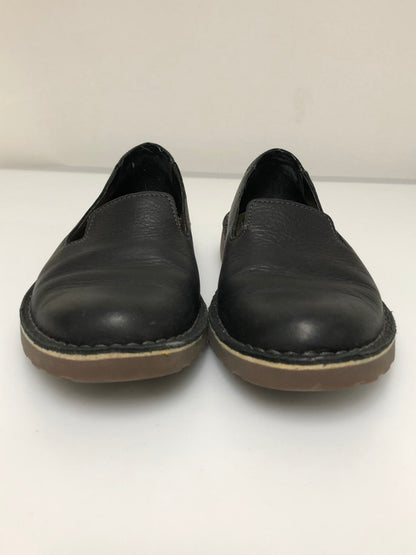 【中古品】【メンズ】 LL BEAN エルエルビーン 507146 LEATHER SLIP ON LOAFERS 靴 シューズ スリッポン 146-260508-AS-112-min サイズ：7.5 midium カラー：ブラック 万代Net店
