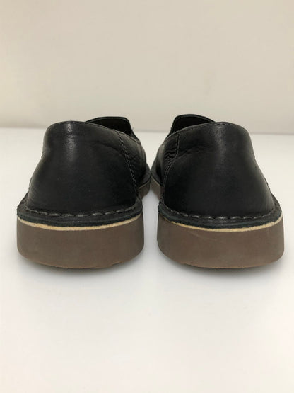 【中古品】【メンズ】 LL BEAN エルエルビーン 507146 LEATHER SLIP ON LOAFERS 靴 シューズ スリッポン 146-260508-AS-112-min サイズ：7.5 midium カラー：ブラック 万代Net店