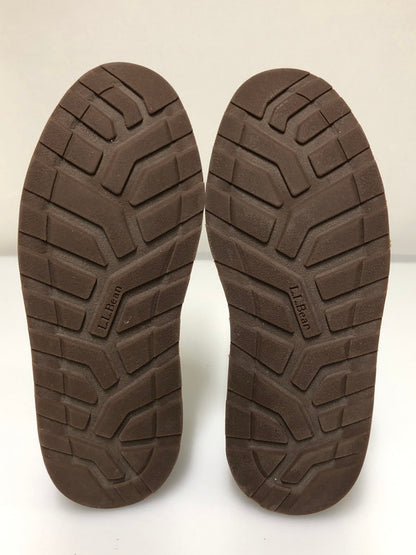 【中古品】【メンズ】 LL BEAN エルエルビーン 507146 LEATHER SLIP ON LOAFERS 靴 シューズ スリッポン 146-260508-AS-112-min サイズ：7.5 midium カラー：ブラック 万代Net店