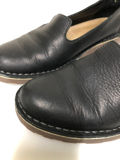 【中古品】【メンズ】 LL BEAN エルエルビーン 507146 LEATHER SLIP ON LOAFERS 靴 シューズ スリッポン 146-260508-AS-112-min サイズ：7.5 midium カラー：ブラック 万代Net店