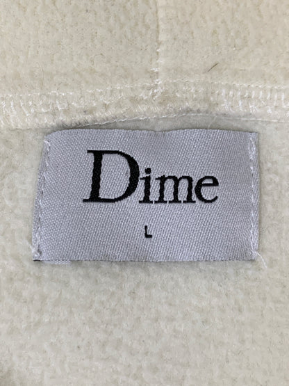 【中古品】【メンズ】 DIME ダイム FLEECE HOODIE フリースフーディ 142-260523-zi-06-min サイズ：L カラー：ベージュ系 万代Net店