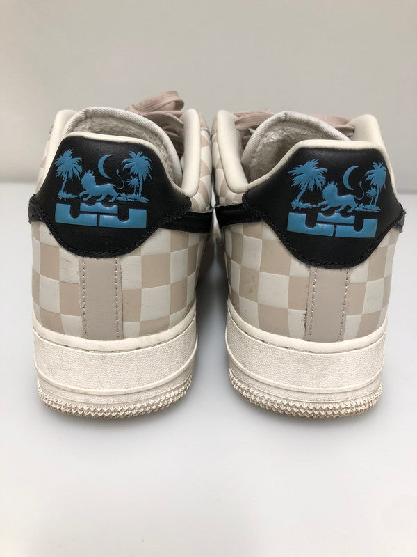 【中古品】【メンズ】 NIKE ナイキ × LEBRON JAMES レブロン・ジェームズ DC8877-200 AIR FORCE 1 LOW 靴 シューズ スニーカー 160-260508-AS-122-min サイズ：28.5cm カラー：グレージュ系 万代Net店