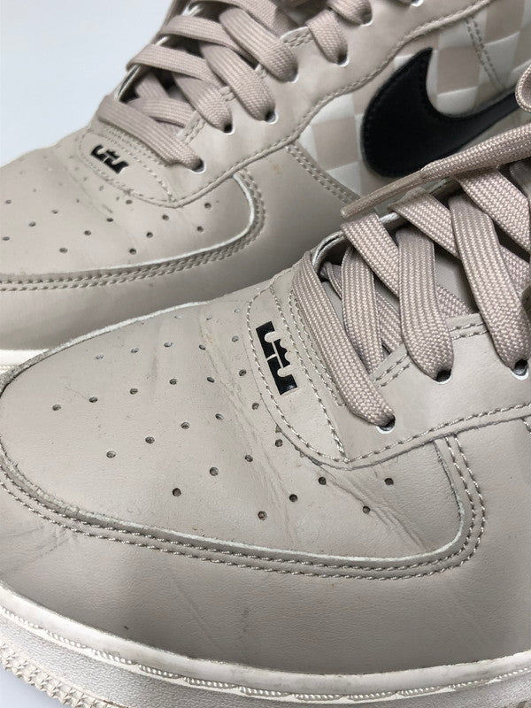 【中古品】【メンズ】 NIKE ナイキ × LEBRON JAMES レブロン・ジェームズ DC8877-200 AIR FORCE 1 LOW 靴 シューズ スニーカー 160-260508-AS-122-min サイズ：28.5cm カラー：グレージュ系 万代Net店