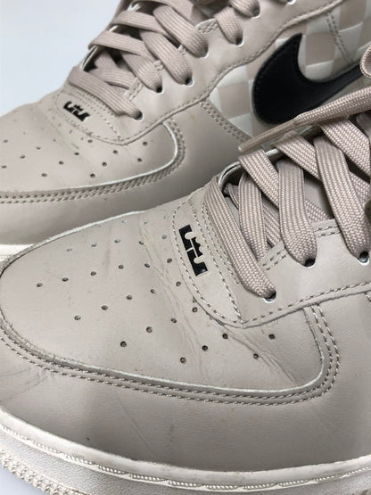 【中古品】【メンズ】 NIKE ナイキ × LEBRON JAMES レブロン・ジェームズ DC8877-200 AIR FORCE 1 LOW 靴 シューズ スニーカー 160-260508-AS-122-min サイズ：28.5cm カラー：グレージュ系 万代Net店