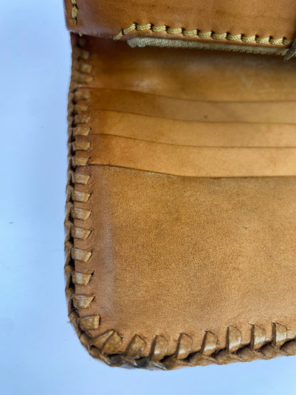 【中古品】【メンズ】 SAAD サード NATIVE AMERICAN LONG WALLET ネイティブ アメリカン ロング ウォレット 長財布 レザー 革 200-260512-em-09-min カラー：ブラウン系 万代Net店