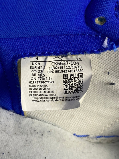 【中古品】【メンズ】 NIKE ナイキ CK6637-104 AIR JORDAN 1 HIGH ZOOM R2T 靴 シューズ スニーカー SNEAKER 160-260509-zi-07-min サイズ：27cm カラー：WHITE/WHITE-RACER BLUE 万代Net店