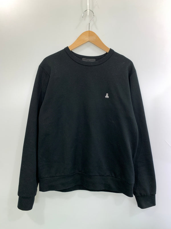 【中古品】【メンズ】 SOPHNET ソフネット COMPACT DOUBLE KNIT CREWNECK TOP SOPH-242051 コンパクト ダブル ニット クルーネック トップ メンズトップス 長袖 142-260515-em-10-min サイズ：S カラー：ブラック 万代Net店
