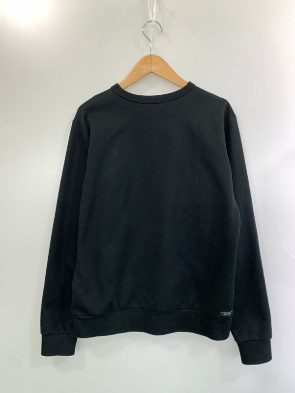 【中古品】【メンズ】 SOPHNET ソフネット COMPACT DOUBLE KNIT CREWNECK TOP SOPH-242051 コンパクト ダブル ニット クルーネック トップ メンズトップス 長袖 142-260515-em-10-min サイズ：S カラー：ブラック 万代Net店