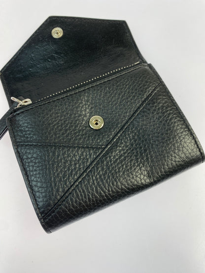 【現状渡し品】【レディース】 MM6 MAISON MARGIELA エムエム6 メゾン マルジェラ FLAP WALLET フラップ ウォレット コインケース 小銭入れ 財布 200-260512-em-08-min カラー：ブラック 万代Net店