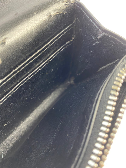 【現状渡し品】【レディース】 MM6 MAISON MARGIELA エムエム6 メゾン マルジェラ FLAP WALLET フラップ ウォレット コインケース 小銭入れ 財布 200-260512-em-08-min カラー：ブラック 万代Net店