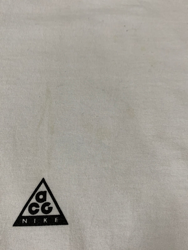 【中古品】【メンズ】 NIKE ナイキ 90S ACG LOGO TEE 半袖Tシャツ ショートスリーブ 146-260508-AS-91-min サイズ：L カラー：ホワイト 万代Net店