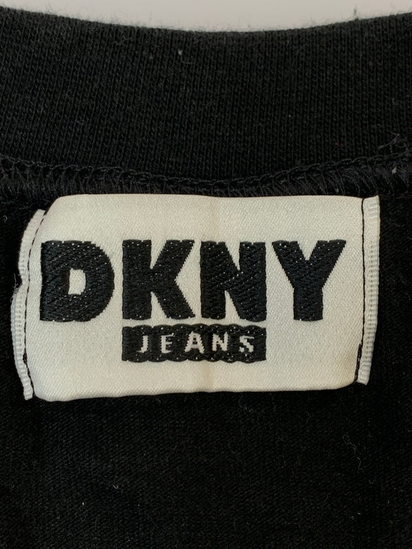 【中古品】【メンズ】 DKNY ダナキャラン 90S LS LOGO TEE 90年代 長袖 ロゴ Tシャツ メンズトップス ロンＴ 146-260515-em-09-min カラー：ブラック 万代Net店