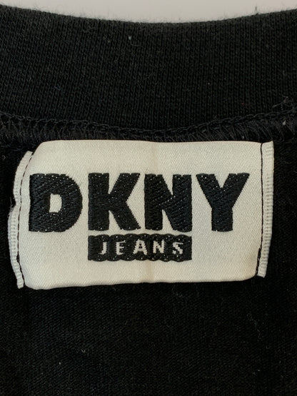 【中古品】【メンズ】 DKNY ダナキャラン 90S LS LOGO TEE 90年代 長袖 ロゴ Tシャツ メンズトップス ロンＴ 146-260515-em-09-min カラー：ブラック 万代Net店