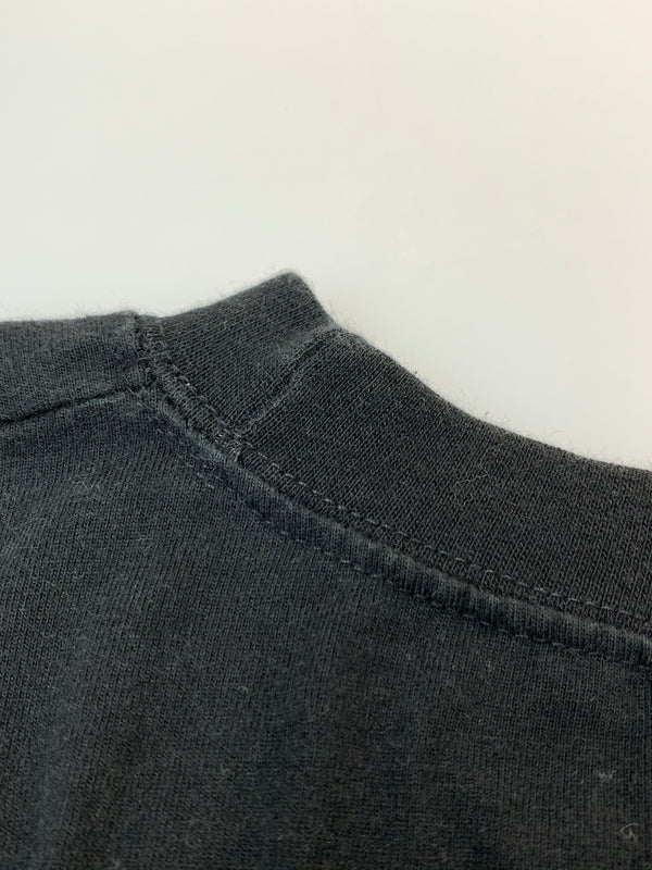 【中古品】【メンズ】 DKNY ダナキャラン 90S LS LOGO TEE 90年代 長袖 ロゴ Tシャツ メンズトップス ロンＴ 146-260515-em-09-min カラー：ブラック 万代Net店