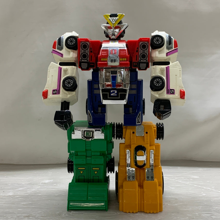 【現状渡し品】 激走戦隊カーレンジャー DX VRVロボ 2号ロボ DX合体玩具 おもちゃ ロボット バンダイ 変身 戦隊 044-260915-em-09-min 万代Net店
