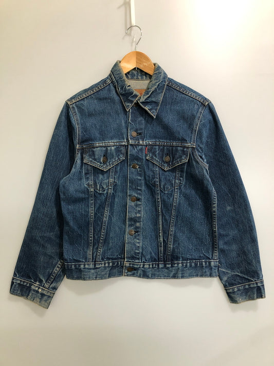 【現状渡し品】【メンズ】 LEVI'S リーバイス 70S 70505-0217 BIG E DENIM JACKET 70年代 ビッグE デニムジャケット メンズ アウター Gジャン ヴィンテージ 146-260510-em-51-min サイズ：40 カラー：インディゴブルー 万代Net店