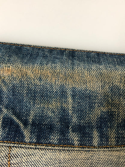 【現状渡し品】【メンズ】 LEVI'S リーバイス 70S 70505-0217 BIG E DENIM JACKET 70年代 ビッグE デニムジャケット メンズ アウター Gジャン ヴィンテージ 146-260510-em-51-min サイズ：40 カラー：インディゴブルー 万代Net店