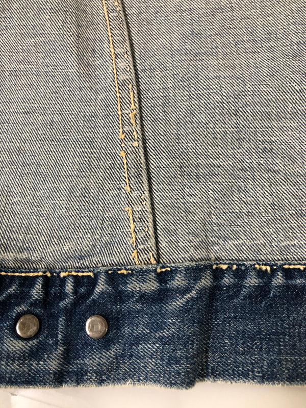 【現状渡し品】【メンズ】 LEVI'S リーバイス 60S ボタン裏 O 557 3RD DENIM JACKET デニムジャケット 60年代 メンズ アウター Gジャン ヴィンテージ 146-260510-em-50-min カラー：インディゴブルー 万代Net店