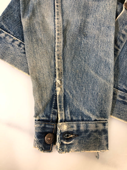 【現状渡し品】【メンズ】 LEVI'S リーバイス 60S ボタン裏 O 557 3RD DENIM JACKET デニムジャケット 60年代 メンズ アウター Gジャン ヴィンテージ 146-260510-em-50-min カラー：インディゴブルー 万代Net店