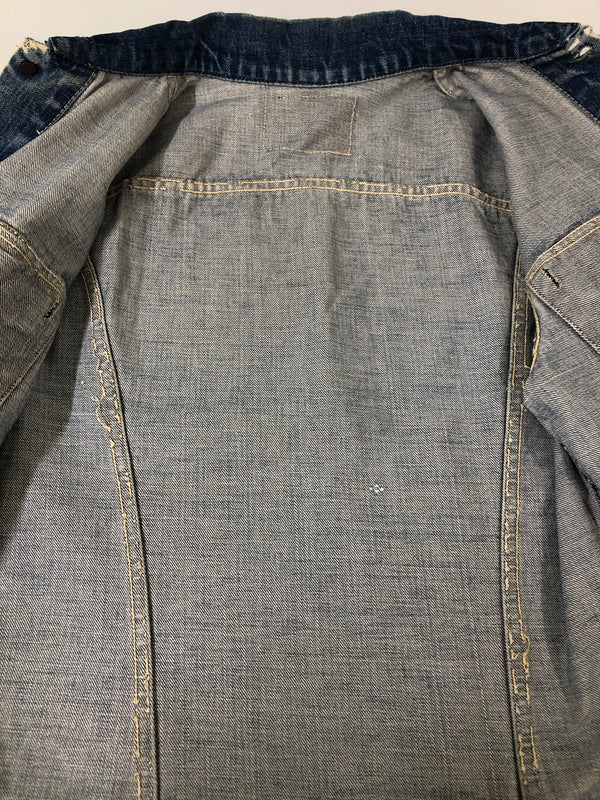 【現状渡し品】【メンズ】 LEVI'S リーバイス 60S ボタン裏 O 557 3RD DENIM JACKET デニムジャケット 60年代 メンズ アウター Gジャン ヴィンテージ 146-260510-em-50-min カラー：インディゴブルー 万代Net店