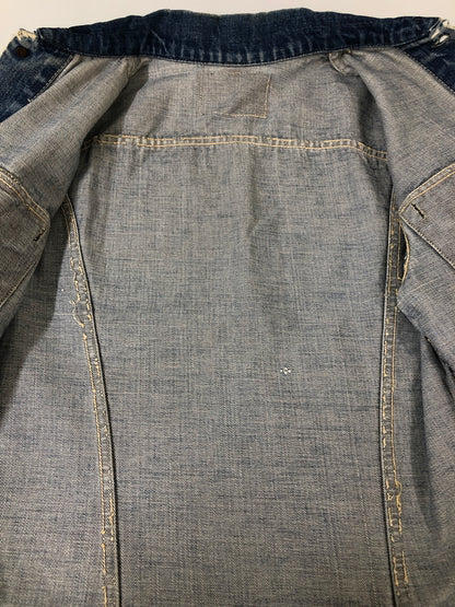 【現状渡し品】【メンズ】 LEVI'S リーバイス 60S ボタン裏 O 557 3RD DENIM JACKET デニムジャケット 60年代 メンズ アウター Gジャン ヴィンテージ 146-260510-em-50-min カラー：インディゴブルー 万代Net店
