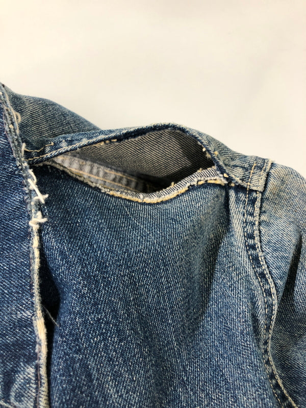 【現状渡し品】【メンズ】 LEVI'S リーバイス 60S ボタン裏 O 557 3RD DENIM JACKET デニムジャケット 60年代 メンズ アウター Gジャン ヴィンテージ 146-260510-em-50-min カラー：インディゴブルー 万代Net店