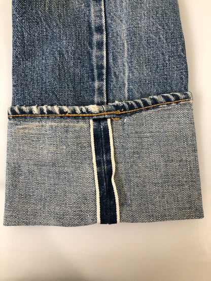 【現状渡し品】【メンズ】 LEVI'S リーバイス 70S 66前期 ボタン裏 6 501 DENIM PANTS 501 デニム パンツ 70年代 ヴィンテージ ジーンズ 157-260510-em-44-min カラー：インディゴブルー 万代Net店