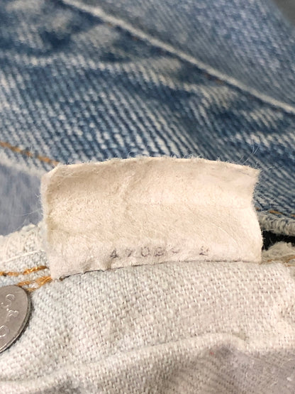 【現状渡し品】【メンズ】 LEVI'S リーバイス 70S 66前期 ボタン裏 6 501 DENIM PANTS 501 デニム パンツ 70年代 ヴィンテージ ジーンズ 157-260510-em-44-min カラー：インディゴブルー 万代Net店